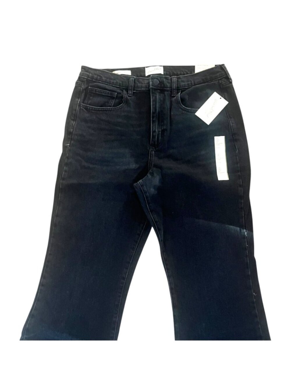 Universal Thread High-Rise Flare Jeans size 12 R - Black Wash - NEW - Picture 3 of 6